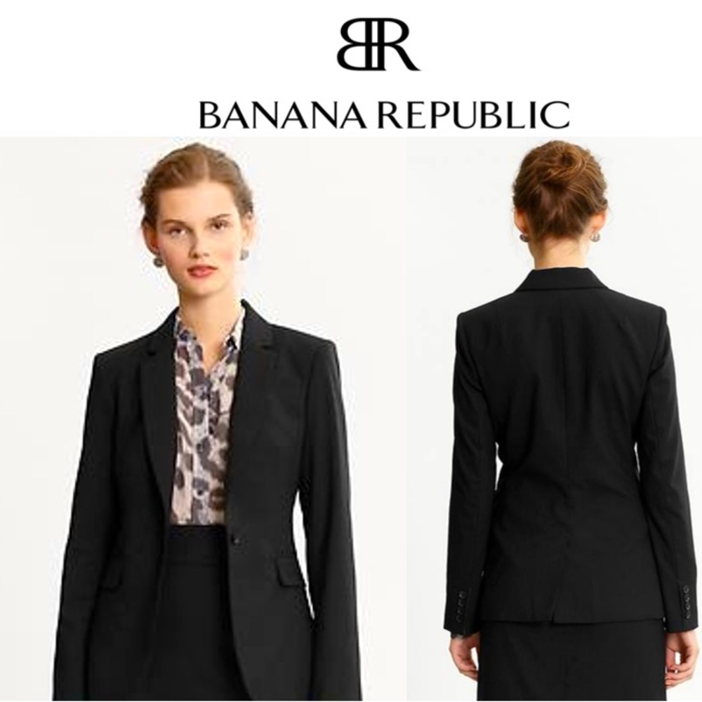 Banana Republic Black Blazer